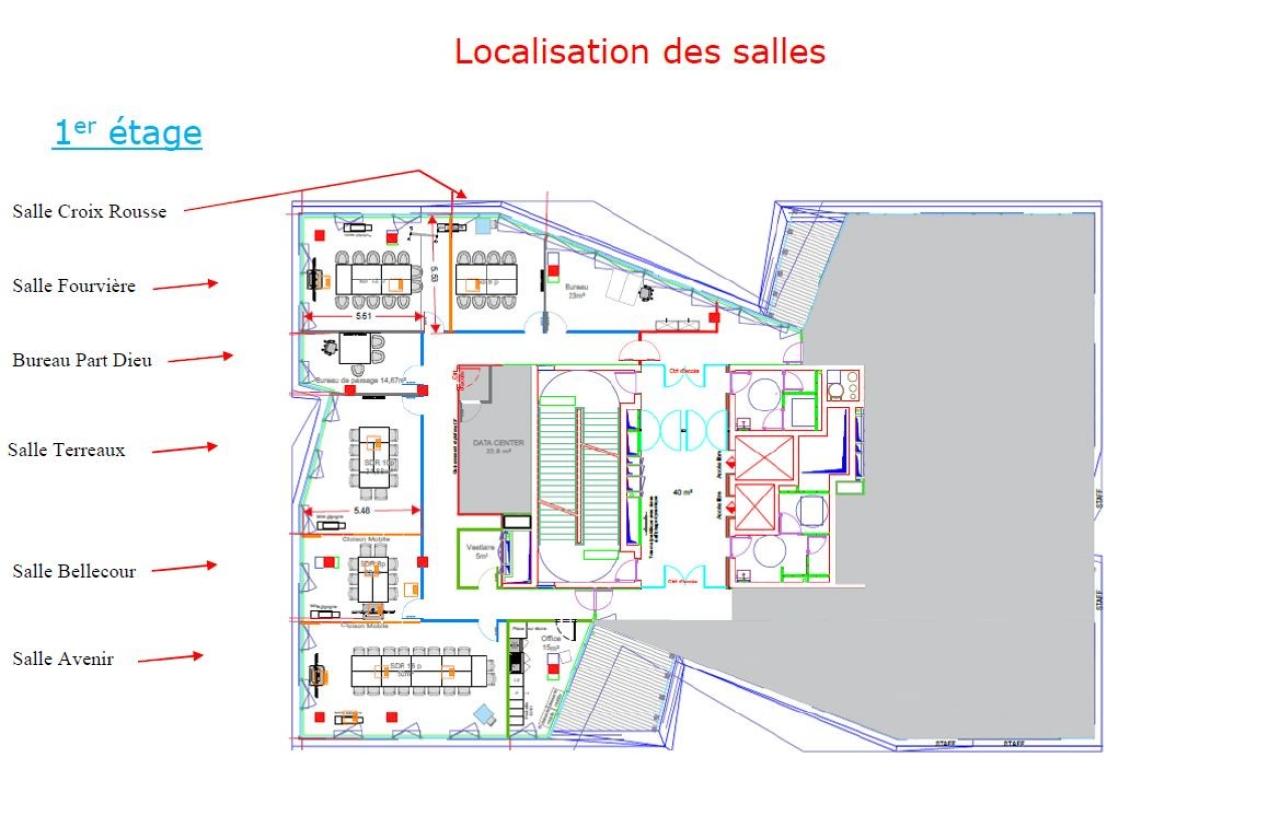 Bureau Lyon 4538m² Location bureau Lyon Rhône OLBUR2315153 21